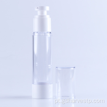 Garrafa com bomba Airless 15ml 30ml 50ml Branco